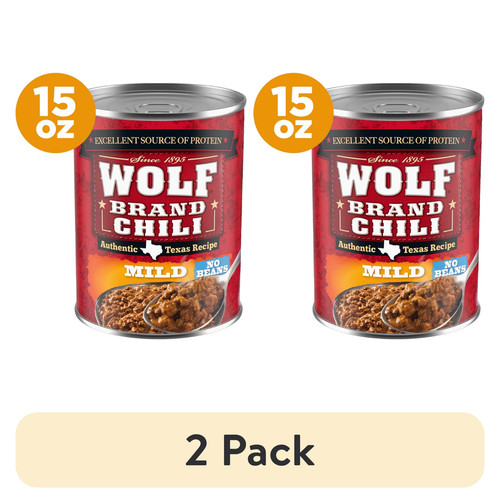 Wolf brand mild chili - (2,